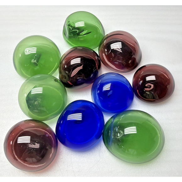 Vintage Lot of 10 Pier 1 Candlescaping Floating Bubbles Blown Glass Floats Orbs - Picture 2 of 12